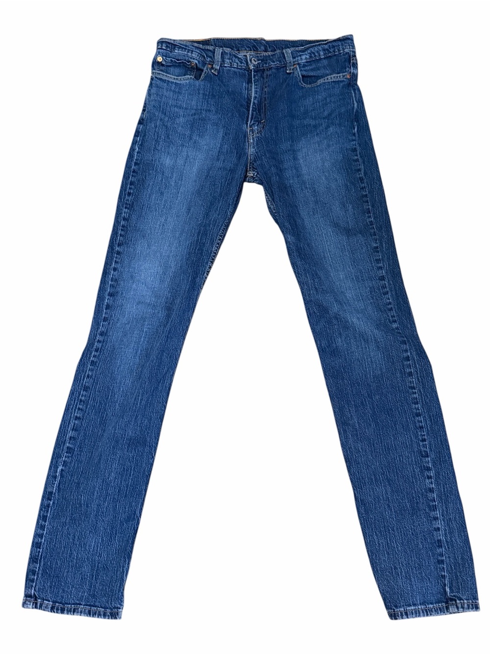 Levi's Women's Straight Leg Jeans in Deep Blue Denim
